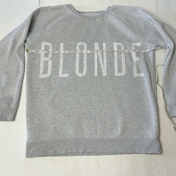 Brunettes The Label The "BLONDE" Big Sister Crew Neck Sweatshirt - Picture 5 of 7
